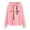 Pink, variant on Tanghaowl Women Sweatshirt Casual Long Sleeve Pullover Hoodie Sweatshirt Tops with Pockets and Soft Breathable Material Black XL