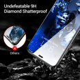 thumbnail image 3 of Diamonds Hard iPhone 11 Pro Max Screen Protector [10X Military Grade Shatterproof][Bubble-Free][10s Easy Installation], Shockproof Tempered Glass Film Designed for Apple 6.5'' 2019-2 Pack, 3 of 5