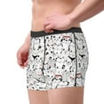 thumbnail image 2 of Gaeub Cute Cat Print Men's Boxer Briefs,Super Fit Boxer Briefs for Men,Quick-Dry Underwear with 4-Way Stretch-Medium, 2 of 5