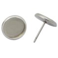 thumbnail image 4 of FRCOLOR round ear stud components Sturdy Stainless Steel Tray for Ear Acupuncture Components with 40pcs Discs Accessories Support,0.39"X0.39"X0.08", 4 of 4