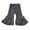 1#Grey158, variant on Girls Dance Flared Pants Solid Color High Rise High Elastic Waist Pantalones Active Trousers