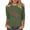 Green-Shirts, variant on Tops for Women 3/4 Sleeve Casual Crew Neck Shirts Trendy Graphic Petite Blouses Workout Vacation T-shirts Top S-2XL