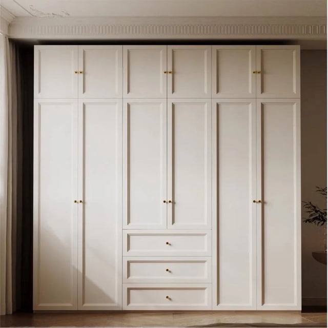 Cupboard Wardrobes Organizer Standing Divider Bedroom Modular Wardrobe Mobile Rack Guarda Roupa Portatil Minimalism Furniture My Lux Decor Round