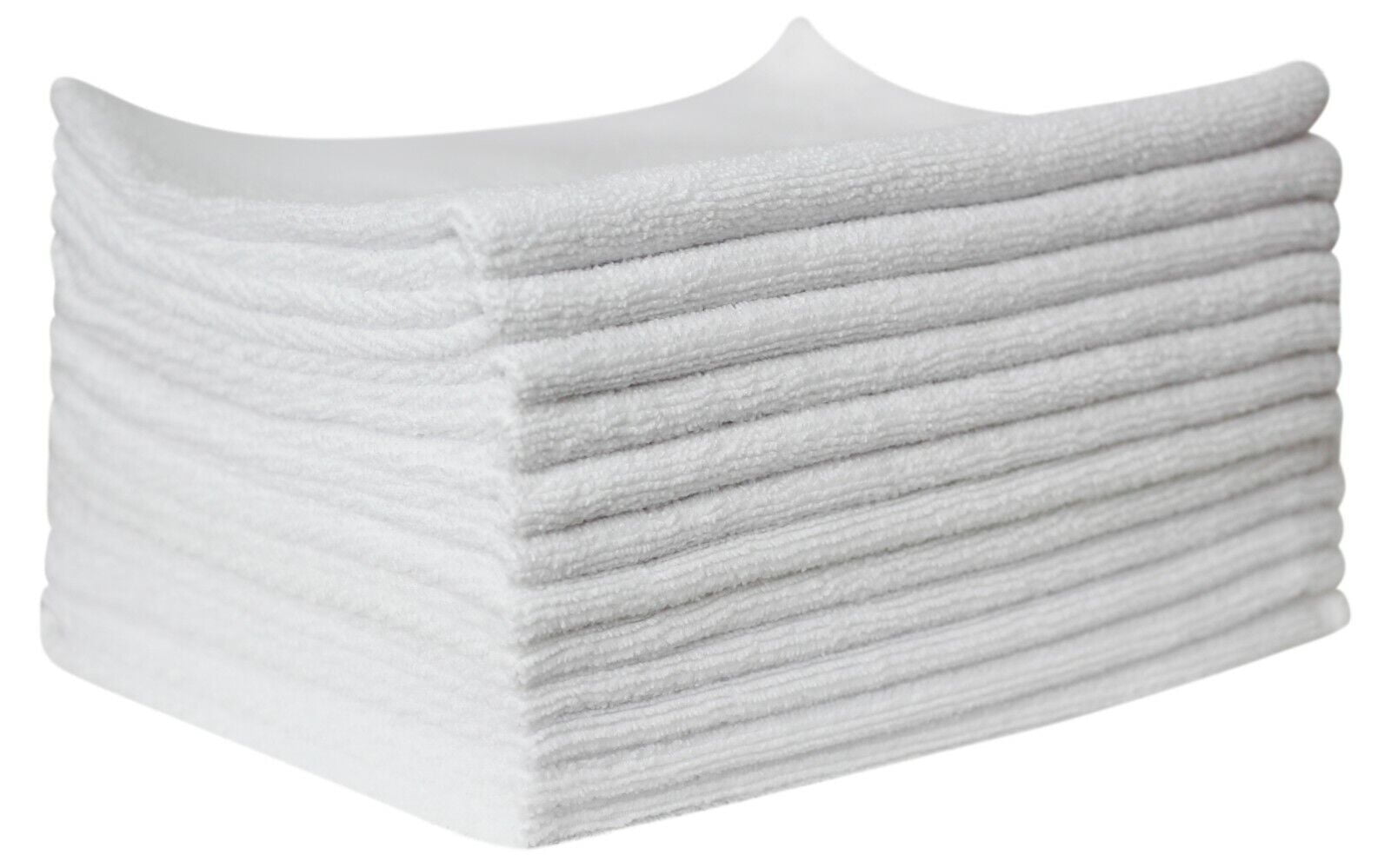 LIVAIA Microfiber Cleaning Cloth Set: 6 in Black, White & Grey, 0.91 H 12.2  L 8.66 W - Food 4 Less