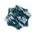 thumbnail image 3 of Home Soft Things Jacquard Faux Fur 2 Piece Throw Pillow Cover Set - Deep Teal - 14" x 26", 3 of 7