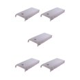 thumbnail image 3 of Thinsony Housse de Table de Massage en Coton Réutilisable et Lavable Coussinet Lit Gris 80cm 5Ensemble, 3 of 6