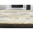 thumbnail image 4 of SAFAVIEH Anatolia Susan Floral Wool Area Rug, Navy/Sage, 6' x 6' Round, 4 of 7