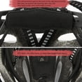 thumbnail image 4 of Casco de Bicicleta con Visera Anti-impacto Ciclismo Casco de Bicicleta , negro rojo, 4 of 6