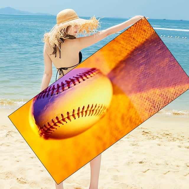LSLJS Beach Towel Summer Beach Essentials Beach Towels Microfiber Balls Beach Towel Balls Gifts- 30x60in Large Beach Towel Quick Fast Dry Absorbent Lightweight Sand Free Bath Towels