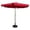 Ruby Red, variant on Outdoor 9 Foot Aluminum Umbrella With Flaps