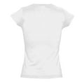 thumbnail image 3 of SOLs Womens Moon V Neck Short Sleeve T-Shirt, 3 of 5