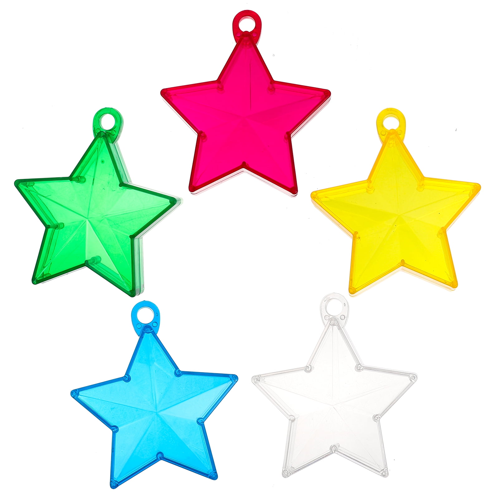 Red and blue balloons weights 10pcs Balloon Weights Birthday Party Table Balloons Use Plastic