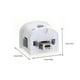 thumbnail image 4 of Tholdsy Adaptador Mini Plus Sensor Convertidor de mejora de alta precisión Controlador remoto inalámbrico Gamepad Joystick Accesorio Videojuegos y accesorios Blanco, 4 of 6