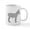 White, variant on CafePress - Donkey - 11 oz Ceramic Mug - Novelty Coffee Tea Cup