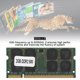 thumbnail image 3 of Ddr2 2G 800Mhz Para Pc2-6400 Notebook Memoria Totalmente Compatible Para Intel/Amd 200Pin Advancent EL006546-00, 3 of 6