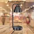 thumbnail image 3 of Candle Warmer Lamp with Timer- Dimmable Electric Wax Melt Warmer, Lamp Candle Warmer ,Fast Heating, 3 of 6