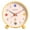 Purple, variant on Vintage Retro Analog Alarm Clock, Super Silent Non Ticking Small Clock with Night Light