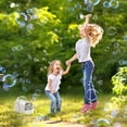 thumbnail image 7 of Bubble Machine, iTeknic Bubble Blowing Machine Automatic Bubble Maker, 7 of 7