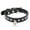 BlackS, variant on UDIYO Adjustable Pet Dog Crystal Rhinestone Bell Collar Soft Faux Leather Neck Strap