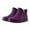 Purple, variant on Lightweight Rainboots for Women Fashion Wate𝗋proof Ladies Shoes Short Tube Plastic Water Shoes with Non-S𝗅ip Soles for Work Gardening Farming Kitchen