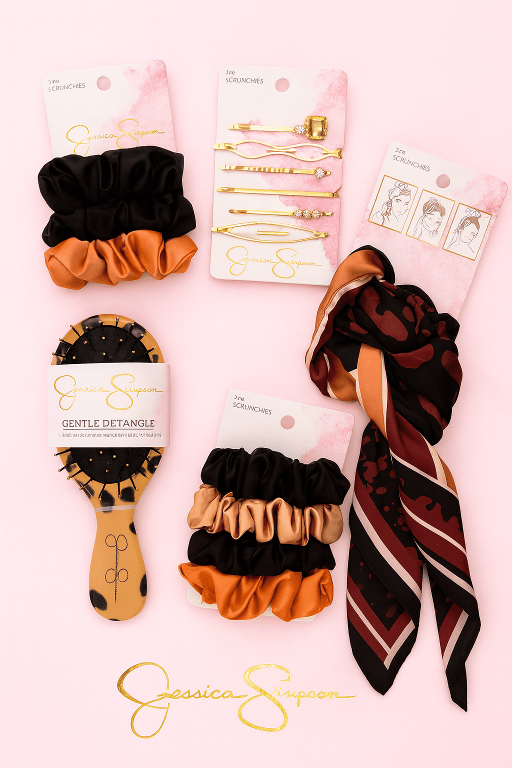 Jessica Simpson Loosely Assorted Hair Accessory Set  display picture 1