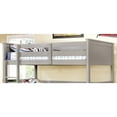 thumbnail image 6 of Furniture of America Dorian Solid Wood Twin Triple Bunk Bed in Gray, 6 of 6