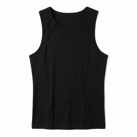 Noric Men's Sleeveless Gym Tank Top Athletic Workout Shirt Stretchy Muscle Fit Vest for Running Fitness