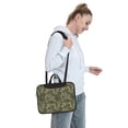 thumbnail image 6 of Lsque Green Snake Skin Pattern Laptop Bag – Portable & Slim Single-Shoulder Computer Case with Adjustable Strap, Protective, Lightweight for 13”/14”/15.6” Laptops, 6 of 8