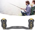thumbnail image 1 of Fishing Reel Handle, 95mm Fishing Reel  Knob Power Handle Double Handle Baitcasting Reel Rocker Arm Replacement for D S A, 1 of 8