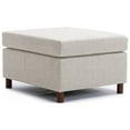 thumbnail image 4 of Single Movable Ottoman for Modular Sectional Sofa Couch Without Storage Function, Ottoman Cushion Covers Non-removable and Non-Washable,Cream, 4 of 5