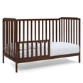 thumbnail image 5 of Delta Children Emmie 4-in-1 Convertible Crib - Converts from Baby Crib to Toddler Bed, Daybed and Sofa Bed, Fits Standard Full-Size Crib Mattress, Espresso, 5 of 8