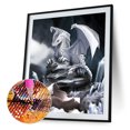 thumbnail image 1 of Cuadros Decorativos Dragon DIY Diamond Painting Kits Full Round Drill Home Wall Decor Art Craft Tmvgtek embutido en tela, 1 of 9