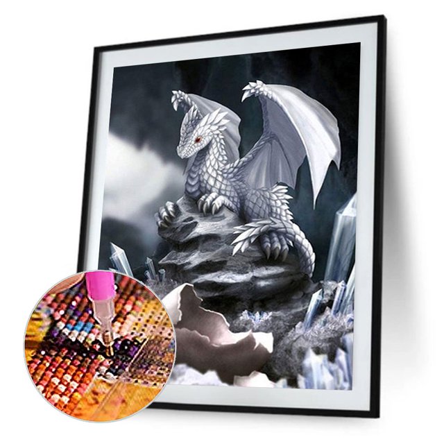 Cuadros Decorativos Dragon DIY Diamond Painting Kits Full Round Drill Home Wall Decor Art Craft Tmvgtek embutido en tela