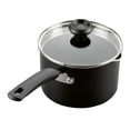 thumbnail image 1 of Perol colador con tapa 2.8L Farberware Easy Clean. Antiadherente. Aluminio. Negro, 1 of 6