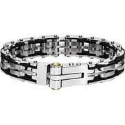 GTX Black Stainless Steel Bracelet