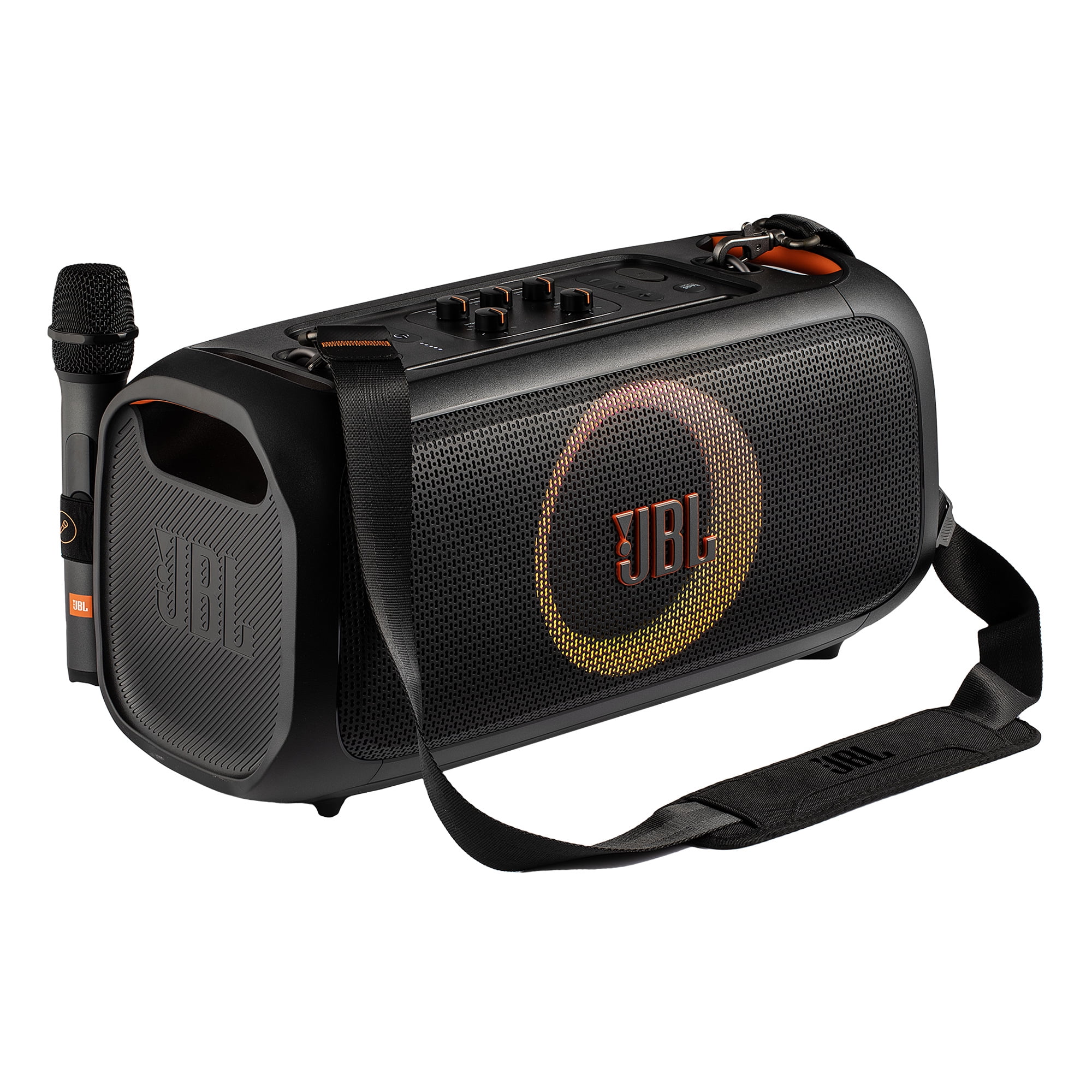 JBL Party On-The-Go 100W Karaoke Speaker with Wireless Mic, IPX4 (International Model)