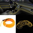 thumbnail image 4 of Lámpara decorativa LED para automóvil, tira de luz decorativa para automóvil, iluminación interior para automóvil, luz fría EL, mejore su experiencia, 4 of 9