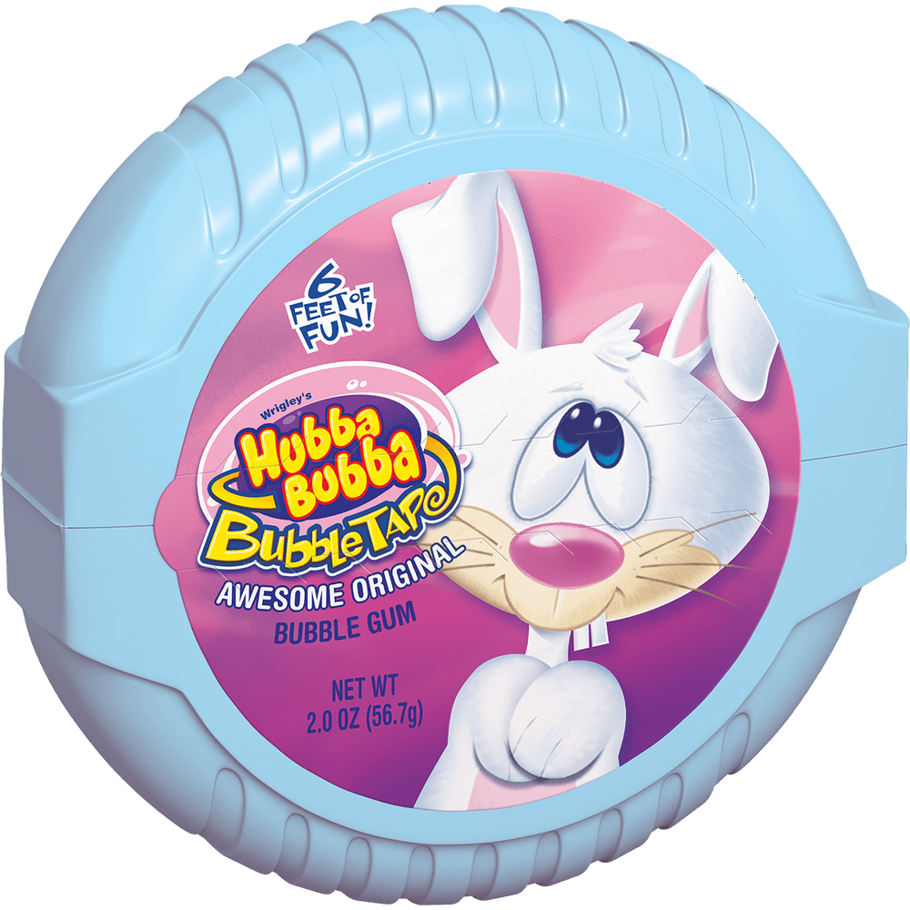 Hubba Bubba Original Bubble Easter Gum Tape, 2 ounce