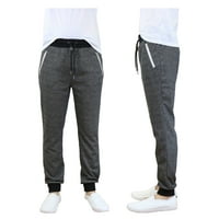 Galaxy by Harvic Men's French Terry Slim-Fit Joggers