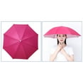 thumbnail image 4 of PBAZIH Head Worn Umbrella Hat for Outdoor Activities, Fishing, Golf, Gardening, UPF 40+ Sun and Rain Protection, Lightweight and Portable, Hands-Free Sunshade and Rainshield, 4 of 6