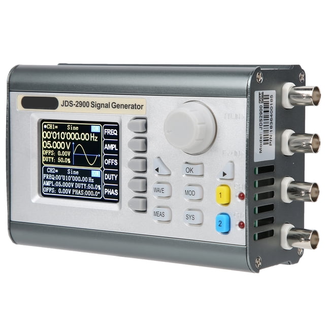 Signal Generator, DDS Function Generator, Arbitrary Waveform Generator, Frequency Counter, For High-tech Enterprises Electronic Enthusiasts UK Plug,US Plug,AU Plug,EU Plug
