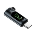 thumbnail image 3 of Adaptador digital Tipo-C Tipo C Converter Reemplace piezas Servido Carga rápida Adaptador de salida de alta velocidad Adaptador USB C para computadora Gris, 3 of 8