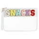 thumbnail image 2 of Estuche transparente con cremallera | Organizador de viaje transparente | Neceser impermeable | Almacenamiento de snacks y cosméticos | Estuche portátil para el hogar, viajes y baño, 2 of 7