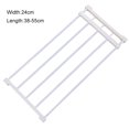 thumbnail image 3 of Étagère de Placard à Tension Réglable Extensible Séparateur de Placard DIY pour Armoire Salle de Bain, 3 of 7