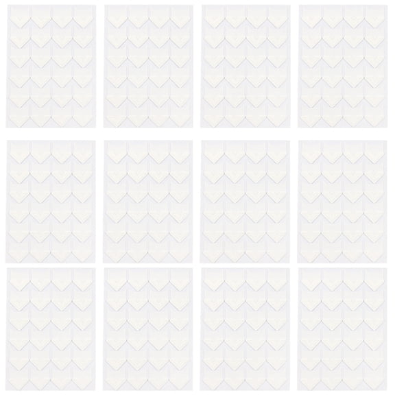 Pack of 12 Adhesive Photo Corner Sticker for Scrapbooking and Memory Books
