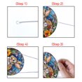 thumbnail image 5 of 4/3/2/1pcs Easter Bunny Acrylic Suncatcher Ornaments for Spring Tree Hanging Easter Tree Decorations Hanging Decor Panel Basket Stuffers & Gifts for Kids Family Friends, 5 of 9