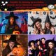 thumbnail image 5 of 12 piezas de sombrero de bruja de Halloween, sombrero de bruja para niños, sombrero de mago puntiagudo de tela Oxford, 34 sombreros de bruja altos para fiestas, para juegos de rol de, 5 of 5
