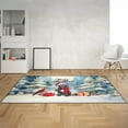 thumbnail image 2 of Merry Christmas Pitbull Enjoys Woofmas Winter Xmas Holiday Indoor Rug Terrier Dog Lover Carpet Living Bed Room Sofa Home Decor - 02022, 2 of 5