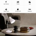 thumbnail image 4 of Table Lamp Desk Lamp with Flexible Adjustable Study Lamp with ON/Off Switch, 4 of 5