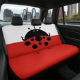 thumbnail image 7 of Psesaysky Cartoon Ladybug Rear Bench Cover Protectors with Stretchy Dustproof, Back Seat Covers for Sedan Van, 2 Pack Automotive Accessories, 7 of 7